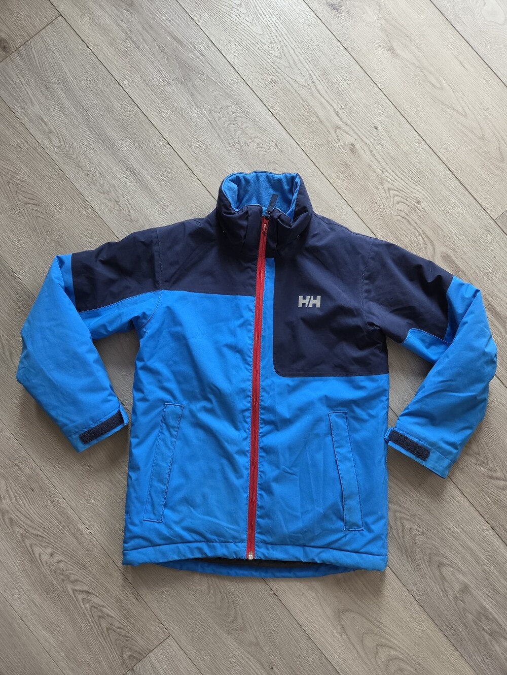 Helly Hansen Junior Rider Insulated Ski Jacket Boys Size 10 *Missing Hood
